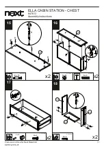 Preview for 12 page of Next ELLA CABIN STATION 847613 Assembly Instructions Manual