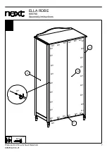 Предварительный просмотр 12 страницы Next ELLA ROBE 895780 Assembly Instructions Manual