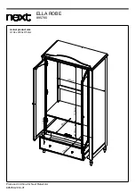 Предварительный просмотр 18 страницы Next ELLA ROBE 895780 Assembly Instructions Manual