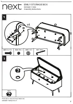 Предварительный просмотр 5 страницы Next EMILY 953308 Assembly Instructions Manual