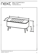 Предварительный просмотр 6 страницы Next EMILY 953308 Assembly Instructions Manual