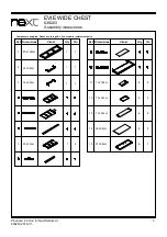 Preview for 4 page of Next EVIE 639203 Assembly Instructions Manual