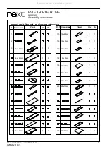 Предварительный просмотр 4 страницы Next EVIE 925520 Assembly Instructions Manual