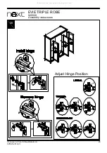 Предварительный просмотр 21 страницы Next EVIE 925520 Assembly Instructions Manual