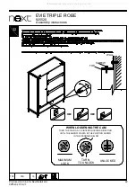 Предварительный просмотр 23 страницы Next EVIE 925520 Assembly Instructions Manual