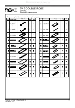 Preview for 4 page of Next Evie Double Robe 642690 Assembly Instructions Manual