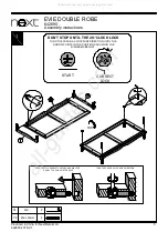 Preview for 6 page of Next Evie Double Robe 642690 Assembly Instructions Manual