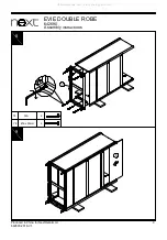 Preview for 10 page of Next Evie Double Robe 642690 Assembly Instructions Manual