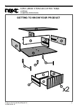 Предварительный просмотр 3 страницы Next EZRA A59344 Assembly Instructions Manual