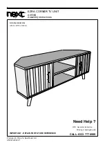 Предварительный просмотр 1 страницы Next EZRA A59345 Assembly Instructions Manual