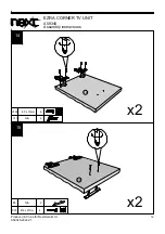 Предварительный просмотр 14 страницы Next EZRA A59345 Assembly Instructions Manual