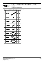 Предварительный просмотр 4 страницы Next EZRA A59353 Assembly Instructions Manual