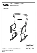 Preview for 2 page of Next EZRA ROCKING CHAIR Assembly Instructions Manual