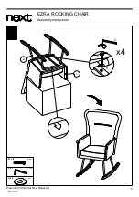 Preview for 7 page of Next EZRA ROCKING CHAIR Assembly Instructions Manual