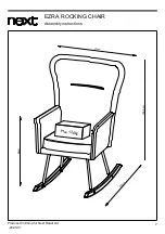 Preview for 9 page of Next EZRA ROCKING CHAIR Assembly Instructions Manual