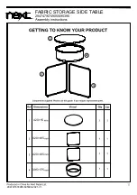 Preview for 3 page of Next FABRIC 294747 Assembly Instructions Manual