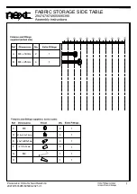 Preview for 4 page of Next FABRIC 294747 Assembly Instructions Manual