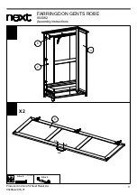 Предварительный просмотр 13 страницы Next FARRINGDON GENTS ROBE Assembly Instructions Manual