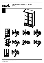 Предварительный просмотр 19 страницы Next FARRINGDON GENTS ROBE Assembly Instructions Manual