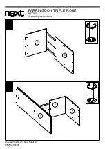 Preview for 7 page of Next FARRINGDON TRIPLE ROBE 973750 Assembly Instructions Manual