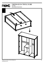 Preview for 13 page of Next FARRINGDON TRIPLE ROBE 973750 Assembly Instructions Manual