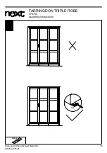 Preview for 21 page of Next FARRINGDON TRIPLE ROBE 973750 Assembly Instructions Manual