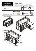 Предварительный просмотр 2 страницы Next FINSBURY CABIN STATION 683543 Assembly Instructions Manual