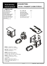 Предварительный просмотр 3 страницы Next FINSBURY CABIN STATION 683543 Assembly Instructions Manual