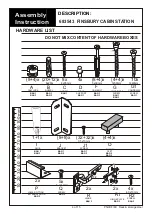 Предварительный просмотр 4 страницы Next FINSBURY CABIN STATION 683543 Assembly Instructions Manual