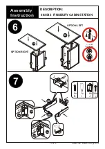 Предварительный просмотр 10 страницы Next FINSBURY CABIN STATION 683543 Assembly Instructions Manual