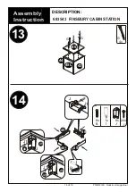 Предварительный просмотр 14 страницы Next FINSBURY CABIN STATION 683543 Assembly Instructions Manual