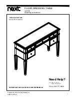 Next FLEUR Assembly Instructions Manual предпросмотр