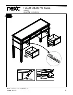 Preview for 8 page of Next FLEUR Assembly Instructions Manual