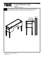 Preview for 9 page of Next FLEUR Assembly Instructions Manual