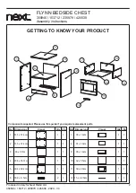 Предварительный просмотр 3 страницы Next FLYNN 153712 Assembly Instructions Manual