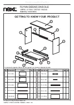 Предварительный просмотр 3 страницы Next FLYNN 159750 Assembly Instructions Manual