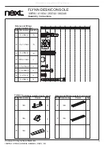 Предварительный просмотр 4 страницы Next FLYNN 159750 Assembly Instructions Manual