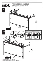 Предварительный просмотр 9 страницы Next FLYNN 159750 Assembly Instructions Manual