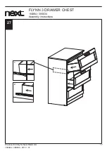 Предварительный просмотр 18 страницы Next FLYNN 192084 Assembly Instructions Manual