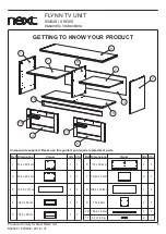 Предварительный просмотр 3 страницы Next FLYNN 504040 Assembly Instructions Manual