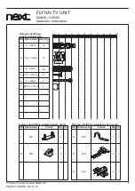 Предварительный просмотр 4 страницы Next FLYNN 504040 Assembly Instructions Manual