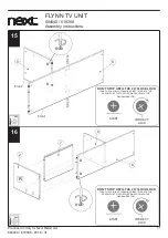 Предварительный просмотр 12 страницы Next FLYNN 504040 Assembly Instructions Manual