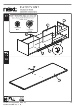 Предварительный просмотр 13 страницы Next FLYNN 504040 Assembly Instructions Manual