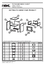 Preview for 3 page of Next FLYNN BEDSIDE CHEST 350946 Assembly Instructions Manual