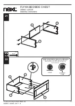 Preview for 15 page of Next FLYNN BEDSIDE CHEST 350946 Assembly Instructions Manual