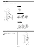 Предварительный просмотр 6 страницы Next GATSBY BATHROOM CONSOLE Assembly Instructions Manual