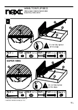 Предварительный просмотр 11 страницы Next HAMILTON 356942 Assembly Instructions Manual