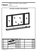 Preview for 3 page of Next HAMPTON 179090 Assembly Instructions Manual