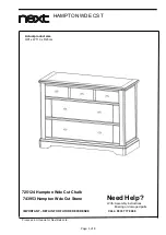 Next Hampton 725124 Assembly Manual preview