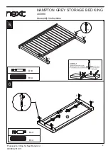 Preview for 8 page of Next HAMPTON GREY STORAGE BED KING Assembly Instructions Manual